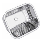 Tanque 50x40x22cm Aço Inox 304 Aco Cubas Tecnocuba C Valvula