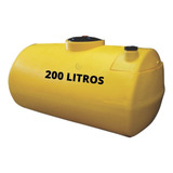 Tanque Agrícola Horizontal 200 Litros Pulverizador