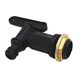 Tanque água IBC Válvula Tanque IBC 3 4 Substituição Torneira Tanque IBC Encaixe Válvula Conector Rosca Mangueira Jardinagem Para Válvula Tonelada IBC