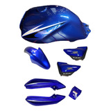 Tanque Carenagens Suzuki Yes 125 2008 Azul