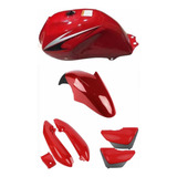 Tanque Carenagens Suzuki Yes 125 Vermelho 2008