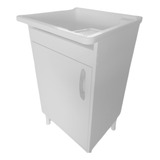Tanque Com Gabinete Mdf 46x84 Cm Pequeno 22 Litros Montado
