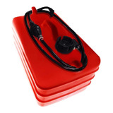 Tanque De 12 Litros Vermelho Completo Para Motor Yamaha