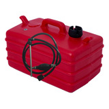 Tanque De 28 Litros Vermelho Completo Para Motor Yamaha
