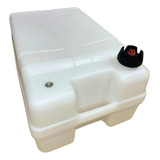 Tanque De Combustível 50 Litros Branco Horizontal