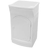 Tanque De Fibra Com Gabinete Fiberblu 40lts Branco