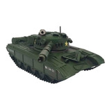Tanque De Guerra Decorativo 10x14x32cm Em