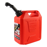 Tanque Galão De Gasolina 10 Litros Com Bico Vermelho Seaflo