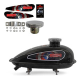 Tanque Gasolina Bike Motorizada Moskito 1 8l tampa E Adesivo