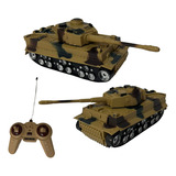 Tanque Guerra Controle Remoto Carrinho Bateria Recarregável