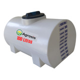 Tanque Horizontal 100 Litros Em Polietileno Anti uv C Tampa