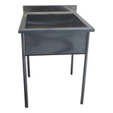 Tanque Inox Industrial 60x 60cm X 90cm Cozinha Industrial