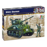 Tanque M4a1 Sherman V day Kit Italeri 1 35