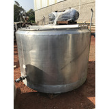 Tanque Misturador Encamisado Em Aço Inox 2 000 Litros