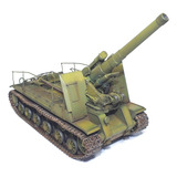 Tanque Rc 1 16 Russo S51 203mm Heng Long conversão