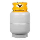 Tanque Recolhedor 13 6kg Refrigeração Com Válvula Segurança