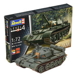 Tanque Russo T-55 A / A M - 1/72 Revell 03304 131 Peças T55