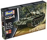 Tanque T-55 A/am - 1/72 - Revell 03304