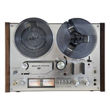 Tape-deck Akai Modelo Gx-4000-db Painel Escovado