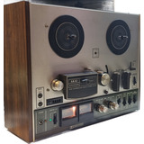 Tape Deck Rolo Akai 4000 db Orig Funcionando Tudo 2 