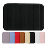 Tapete Antiderrapante Macio Soft Para Banheiro Conforto Luxo Cor Preto