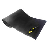 Tapete Antiestatico Esd Condutivo Preto Esd 1500x600mm