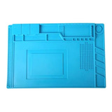 Tapete Antiestático P Assistência Técnica 45cm X 30cm Azul