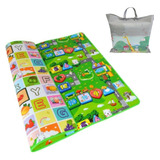 Tapete Atividade Infantil Dupla Face 1 80x 1 20 Grande Bebê