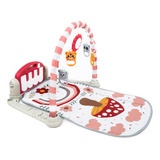 Tapete Atividades Ginasio Para Bebes Piano Musical Mobile Cor Cogumelo