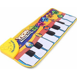 Tapete Atividades Infantil Bebê Piano Musical Bichos Luzes