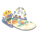 Tapete Atividades Piano Zoop Toys Cor Azul