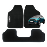 Tapete Automotivo Carpete Bordado