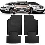 Tapete Automotivo Em Borracha Antiderrapante Conjunto De 4 Peças Strada Cabine Simples