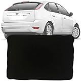 Tapete Bandeja Universal Série 2 Porta Malas Com Borda Elevada De 3,5cm Ford Focus Hatch 2009 10 11 12 13 14 15 16