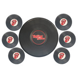 Tapete Bar Mat + 6 Porta Copos Bandas Rock In Roll Decoração