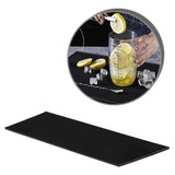 Tapete Barman Bar Mat Escorredor Porta Copo Drinks 30x15