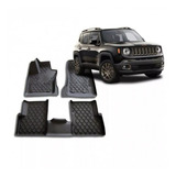 Tapete Borracha Bordas Elevadas Jeep Renegade Mopar
