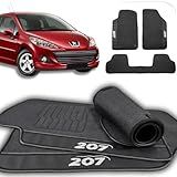 Tapete Borracha Compativel Com Peugeot 207 2010 2011 2012 2013 2014 Proteção Do Carpete E Assoalho