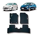 Tapete Borracha HB20S Sedan Com Traseiro Inteiriço 2013 A 2022
