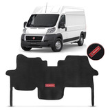 Tapete Borracha Pvc Preto Van Fiat Ducato 2018 2019 20 2021