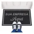 Tapete Capacho 270x120 Personalizado Logomarca Empresa Loja Comprimento 270 Cm Cor - Desenho Do Tecido Trama Vinílica 13mm Emborrachado Antiderrapante Largura 120 Cm
