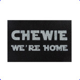 Tapete Capacho 60x40 Star Wars Chewie Wer re Home Geek Decor