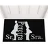 Tapete Capacho 70x40 Sr Sra Personalizado C/ Seu Nome - 13mm