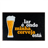 Tapete Capacho Beer Lar