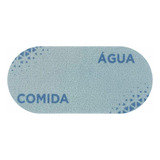 Tapete Capacho Comedouro Água E Comida Para Pet