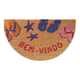 Tapete Capacho Entrada Apartamento Casa Meia Lua Estampado