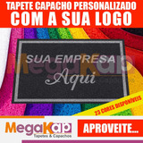 Tapete Capacho Personalizado 80x40 Logomarca Empresa