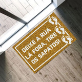 Tapete Capacho Tire Os Sapatos 60x40 Entrada Frete Gratis