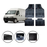 Tapete Carpete Automotivo Carro Em Borracha Pvc Reforçado A