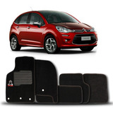 Tapete Carpete Bordado Citroen C3 2013 2014 2015 2016 2017